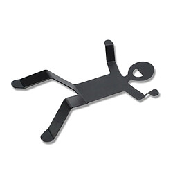 Totalcadeau Bonhomme pose marmite dessous de plat noir