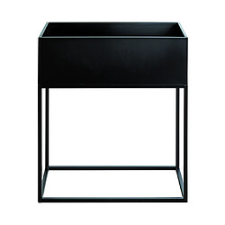 Pegane Porte-plantes en Métal Noir