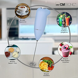 Clatronic Mousseur à lait électrique MS 3089 - Bleu