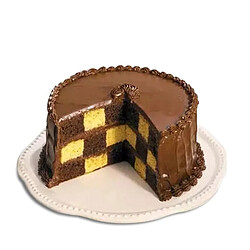 Totalcadeau Kit moules gâteau damier