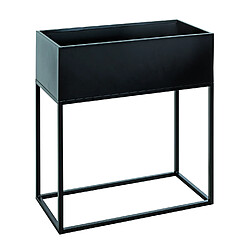 Pegane Porte-plantes en Métal Noir