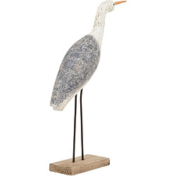 Avis BATELA Oiseau bois sur socle 33 x 46 cm