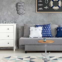 WOMO-DESIGN Tête de Mort Décorative - 42x30 cm