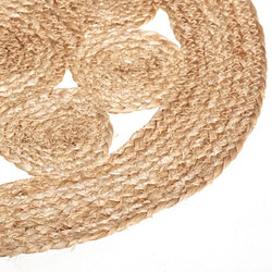 Pegane Set de Table en Jute (6 pcs) - Beige