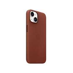 Apple iPhone 14 Coque Cuir MagSafe - Marron