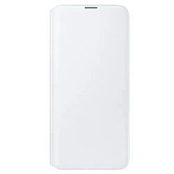 Samsung A30s - Étui wallet Blanc