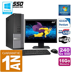 Dell Optiplex 7020 - Noir et argent - Occasion