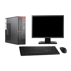 Fujitsu Esprimo E520 - Noir · Occasion Ordinateur de bureau - Intel Core i3 - HDD - Wi-Fi - Windows 10 - écran, clavier, souris