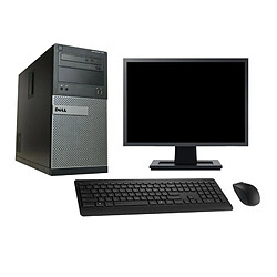 Dell Optiplex 390 MT - Noir et gris - Occasion