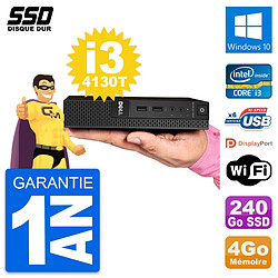 Dell OptiPlex 3020 USFF i3 - Noir - Occasion