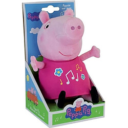 Jemini Peluche interactive Peppa Pig - Rose