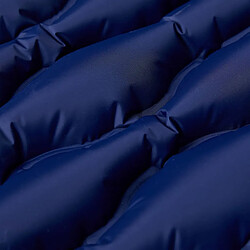 Avis vidaXL Matelas de Camping 1 Personne Bleu Marine