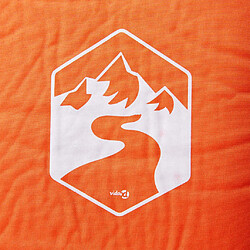 Avis vidaXL Matelas de camping autogonflant orange