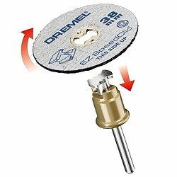 Dremel disques EZ SpeedClic métal - pack de 5