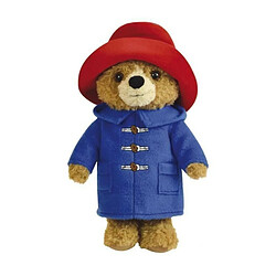 Jemini ours en peluche Paddington - marron, bleu et rouge