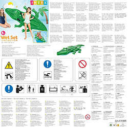 Acheter Intex Alligator Géant à Chevaucher
