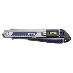 Irwin Cutter ProTouch 18 mm Cutter - Lame sécable - Corps aluminium - ProTouch grip - 18 mm