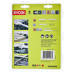 Acheter Ryobi lames de scie - lot de 6