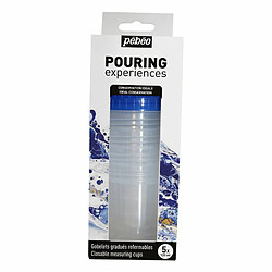 PEBEO Gobelets pour pouring - Set de 5