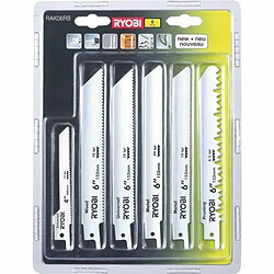 Ryobi lames de scie - lot de 6
