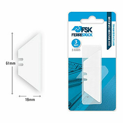 Ferrestock L lame de cutter Céramique