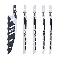 Ryobi Lames de scie sauteuse FlushCut - 5 pièces