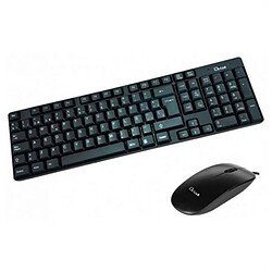 L-link Pack clavier souris filaires - Noir