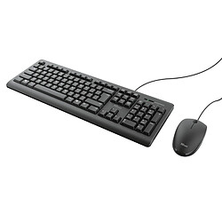 Acheter Trust Pack clavier souris filaires - Noir
