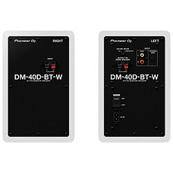 Pioneer DJ DM-40D-BT - Blanc