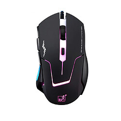 Souris de jeu filaire USB - Noire