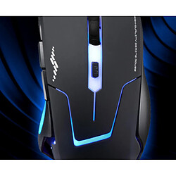 Souris de jeu filaire USB - Noire