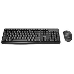 Nilox Pack clavier souris sans fil - Noir