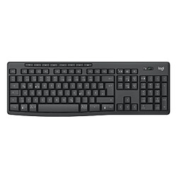 Avis Logitech pack clavier souris sans fil - Noir