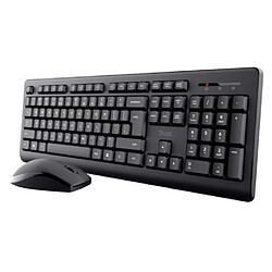 Trust Pack clavier souris sans fil - Noir
