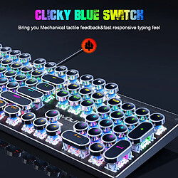General Clavier de jeu mécanique 104 touches - Noir