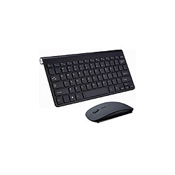 Pack clavier souris sans fil - Noir