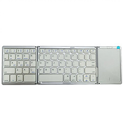 General Clavier pliable Bluetooth - Argent
