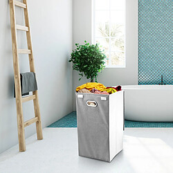 Avis Harper Panier à linge pliable - Gris