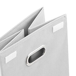 Harper Panier à linge pliable - Gris pas cher