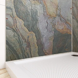Aurlane Panneau mural de douche en pierre - Wood Stone