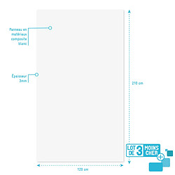 Acheter Aurlane Panneau mural aluminium