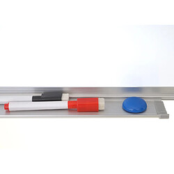 Avis Decoshop26 Tableau blanc magnétique mémo 110x80 cm