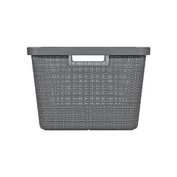Curver corbeille à linge jute 46 L pas cher