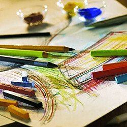 Conté à Paris 500016 Crayons pastels Assortis