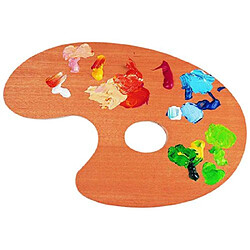 Lefranc & Bourgeois Palette Ovale Bois