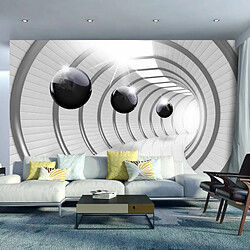 Paris Prix Papier Peint Futuristic Tunnel - Multicolore