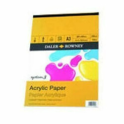 Daler Rowney Daler-Rowney System 3 Bloc acrylique A3