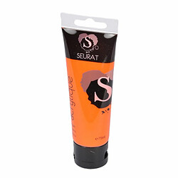 Paris Prix Tube Peinture Acrylique 75ml - Orange Peinture Acrylique - Tube 75 ml - Couleur Orange - Matière Plastique