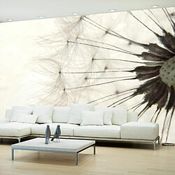 Paris Prix White Dandelion - Papier Peint 280x400 cm