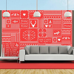 Paris Prix Norwegian Composition Papier peint mural - Papier intissé 110 g/m2 - Haute résolution 600 dpi - Multicolore